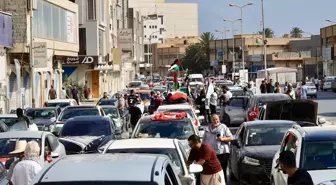 Mağrip Direniş Konvoyu Misrata'ya Yola Çıktı