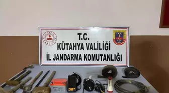 Kütahya'da Kaçak Kazı Yapan 6 Şüpheli Gözaltına Alındı