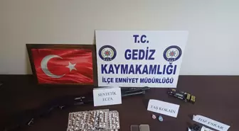 Kütahya'da Uyuşturucu Operasyonu: 2 Tutuklama