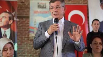 Ahmet Davutoğlu Edirne'de Partililerle Buluştu