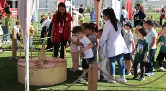 Nevşehir'de Çocuklar Geleneksel Oyunlarla Eğlendi