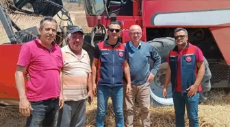 Gelibolu'da Hasat Sezonu Öncesi Biçerdöver Denetimleri Yoğunlaştı