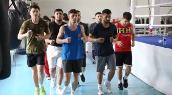 Genç Erkek Boks Milli Takımı Avrupa Şampiyonası'na Kastamonu'da Hazırlanıyor