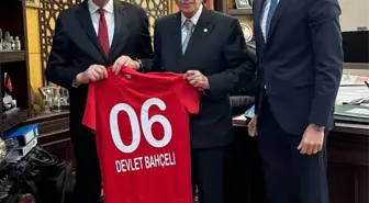 Gençlerbirliği Yönetimi Devlet Bahçeli'yi Ziyaret Etti