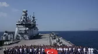 Gençlerin TCG Anadolu gemisiyle 'Zafer Yolculuğu' gururu