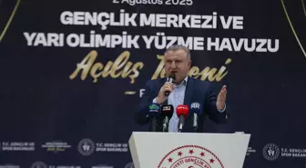 Gençlik ve Spor Bakanı Bak, Ardeşen Gençlik Merkezi ve Yarı Olimpik Yüzme Havuzu'nun açılışında konuştu Açıklaması