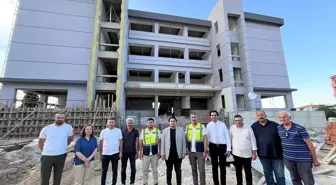 Edirne Vali Yardımcısı Ciğerci, Keşan Emniyet Binası İnşaatını İnceledi