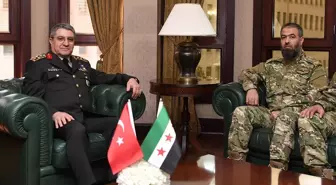 Genelkurmay Başkanı Bayraktaroğlu, Suriye Hava Kuvvetleri Komutanı Hawary'i Kabul Etti