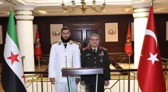 Suriye Deniz Kuvvetleri Komutanı Türkiye'de Kabul Edildi