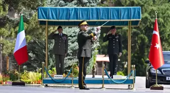 Genelkurmay Başkanı Orgeneral Metin Gürak, İtalya Genelkurmay Başkanı ile Görüştü