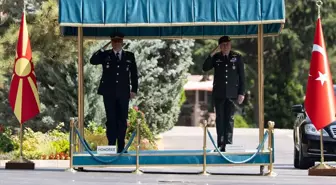 Genelkurmay Başkanı Gürak, Kuzey Makedonya Genelkurmay Başkanı ile Görüştü