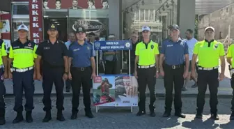 Gerze'de Trafik Güvenliği İçin '1 Kural 1 Ömür' Etkinliği Düzenlendi