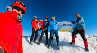 GİDOSK Sporcuları Ağrı Dağı Zirvesine Ulaştı