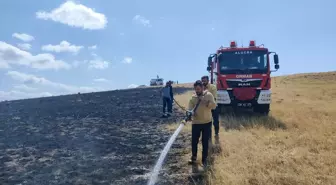 Giresun Alucra'da Yangın Söndürüldü