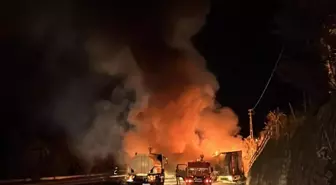 Giresun'da Tır Yangını: Ekipler Müdahale Etti