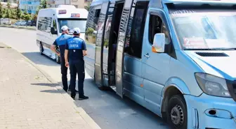 Giresun'da Toplu Taşıma Araçlarında Klima Denetimi Yapıldı
