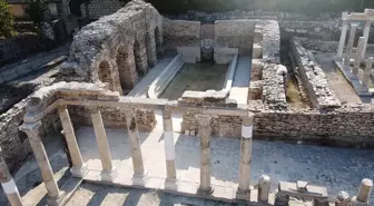 Stratonikeia Antik Kenti'nde 1900 Yıl Aradan Sonra Havuz Suya Kavuştu