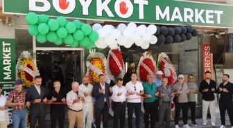Gölbaşı'nda Yerli Ürünlere Destek: Boykot Market Açıldı