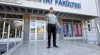 Görme Engelli Efe Yıldız'un Vaizlik Hayali