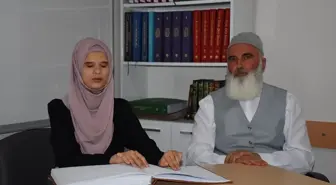 Görme Engelli Öğrenci Aynur Yıldız, Kur'an-ı Kerim'i Ezberleyerek Hafız Olma Hedefinde