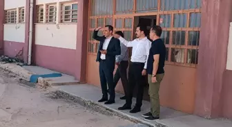 Kaymakam Demirgül, Okulların Hazırlıklarını İnceledi