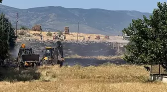 Güdül'de Tarım Arazisinde Yangın Kontrol Altına Alındı
