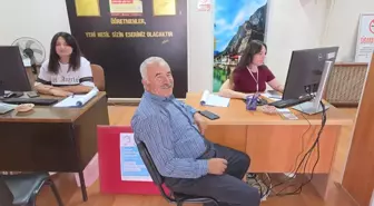 TÜİK, Gümüşhacıköy'de Tarım Sayımı Çalışmalarını Sürdürüyor