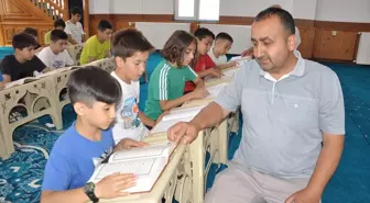 Gümüşhacıköy'de Yaz Kur'an Kursları Başladı
