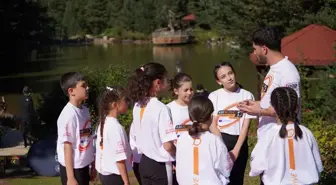 Limni Gölü'nde Cimnastik Etkinliği Düzenlendi