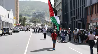 Cape Town'da Gazze Soykırımı Protestosu