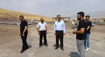 Güroymak'ta Canlı Hayvan Pazarı ve Mezbahane İnşaatı Devam Ediyor