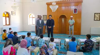 Kaymakam Yasin Erdem, Kur'an Kurslarını Ziyaret Etti