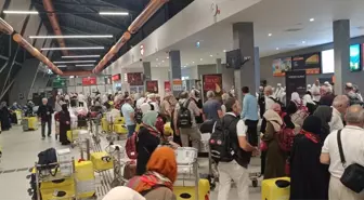 Hac Kafilesi Trabzon'a Döndü