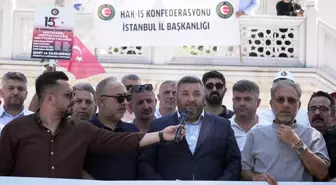 HAK-İŞ, 15 Temmuz şehitlerini İstanbul'da kabirleri başında andı