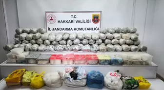 Hakkari Yüksekova'da Uyuşturucu Operasyonu: 70 Kilogram Sentetik ve 51 Kilogram Skunk Ele Geçirildi