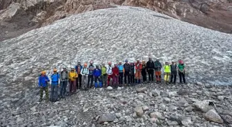 Hakkari'de Buz Tırmanışı B Kampı Tamamlandı