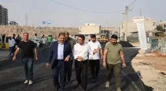 Haliliye Belediye Başkanı Canpolat, Ahmet Yesevi Mahallesi'nde Çalışmaları İnceledi