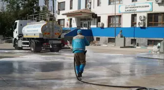 Haliliye Belediyesinden okullarda temizlik çalışması