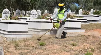 Hatay'da Mezarlıklara Bakım ve Temizlik Çalışmaları