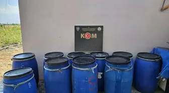 Hatay'da 1035 Litre Sahte İçki Ele Geçirildi, 2 Gözaltı