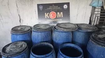 Hatay'da 2.450 Litre Sahte İçecek Ele Geçirildi