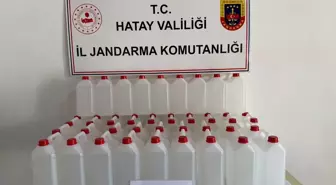 Hatay'da Kaçak Etil Alkol Operasyonu: 200 Litre Ele Geçirildi