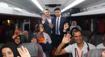 Reyhanlı'dan 94 Engelli Vatandaş Umreye Uğurlandı