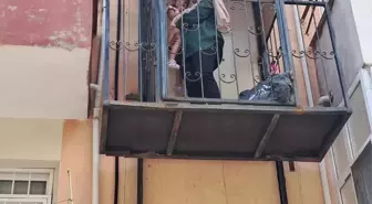 Hatay'da Asansörde Mahsur Kalan Anne ve Kızı Kurtarıldı