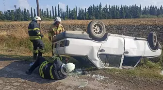 Hatay'da Otomobilin Devrilmesi Sonucu 2 Yaralı