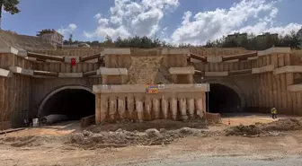 Hatay'da İskenderun-Topboğazı Otoyolu'nda çalışmalar devam ediyor