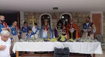 Hatay'da Meryem Ana Yortusu ve Üzüm Bayramı Kutlandı