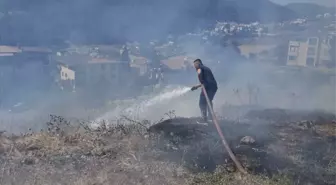 Belen'de Otluk Alanda Yangın Çıktı