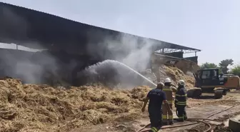 Antakya'da Samanlık Yangını Kontrol Altına Alındı