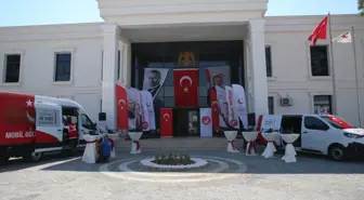 Hatay'da Dron ve Mobil Göç Araçları Hizmete Alındı